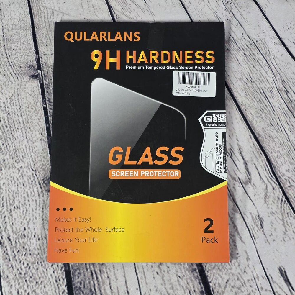 Qularlans 2 Pack Screen Protector for iPad Air 6th generation 11" 2024 Model
